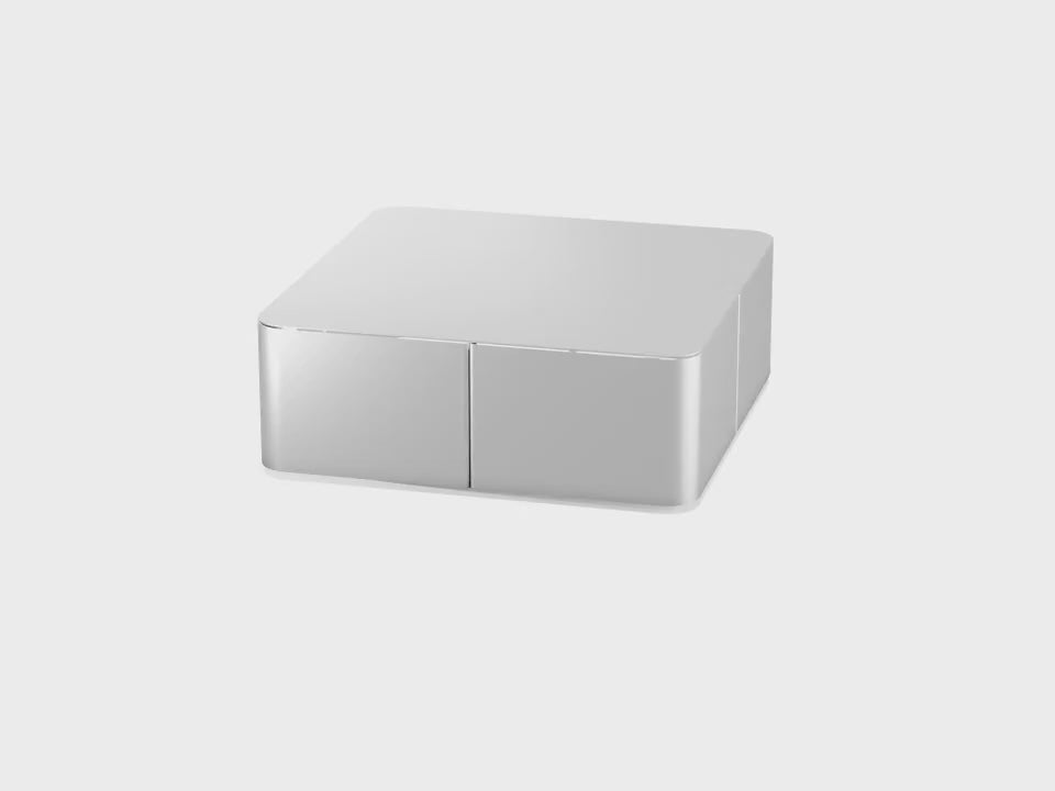 Video of coffee table by PARCTA rotating to see all angles on a white background. 